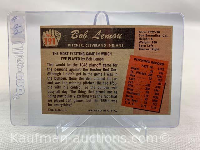 1955 Bowman Bob Lemon