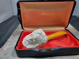 Mastercraft Lionhead pipe in box