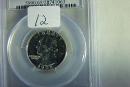 1958 WASHINGTON QUARTER PCGS PR65