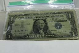 20-$1. SILVER CERTIFICATE STAR NOTES (NICE LOT)