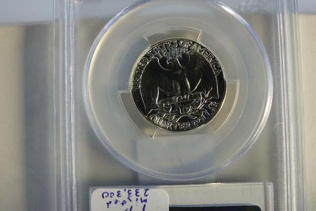 1954 WASHINGTON QUARTER PCGS PR65