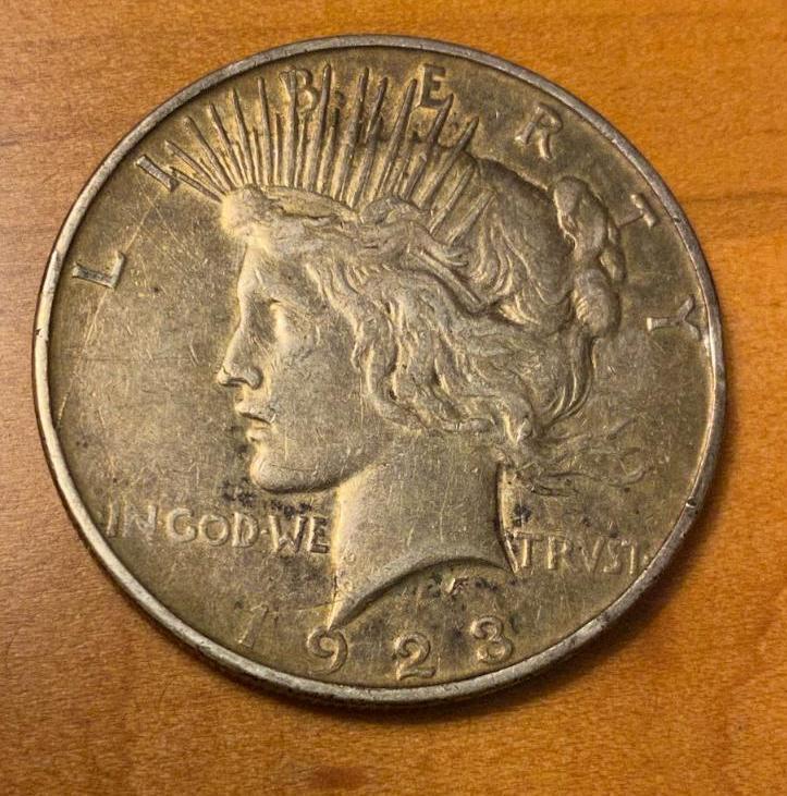 1923-D Peace Silver Dollar