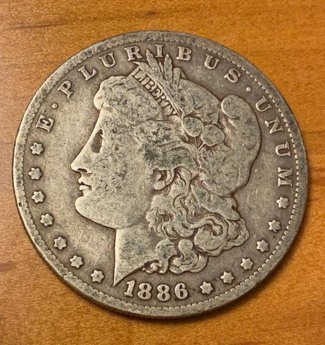 1886-O Morgan Silver Dollar