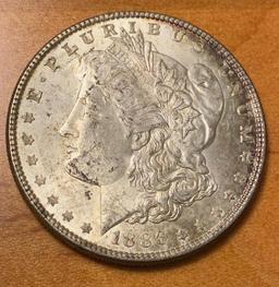 1886 Morgan Silver Dollar