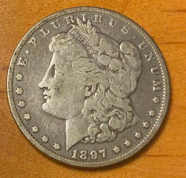 1897 Morgan Silver Dollar