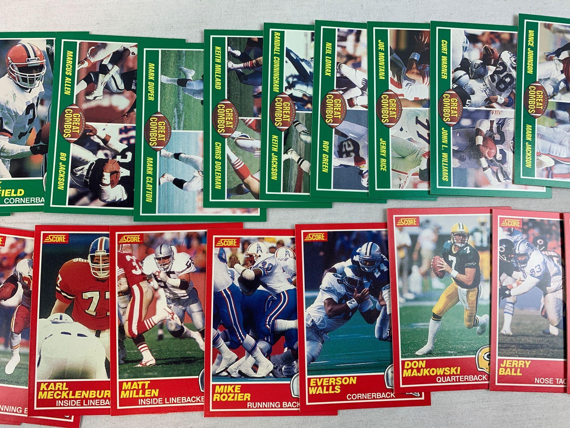 1989 Score football set w/Rookies