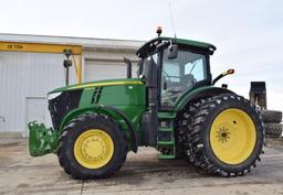13 JD 7230R tractor