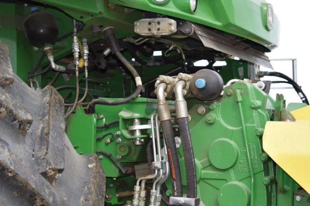 Combination: '17 JD 8700i Forage Harvester, '17 JD 770 10 row corn head, ’17 JD 649 hay head