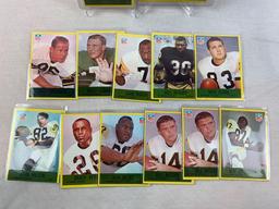 Thirteen 1967 Philadelphia Brand Pittsburg Steelers Football Cards - (2) Nelsen, McGee, Keys, Hilton