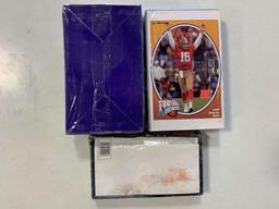 3-1990's Football Wax Boxes- Collectors Edge, 1991 Upper Deck, 1991 Pro Set