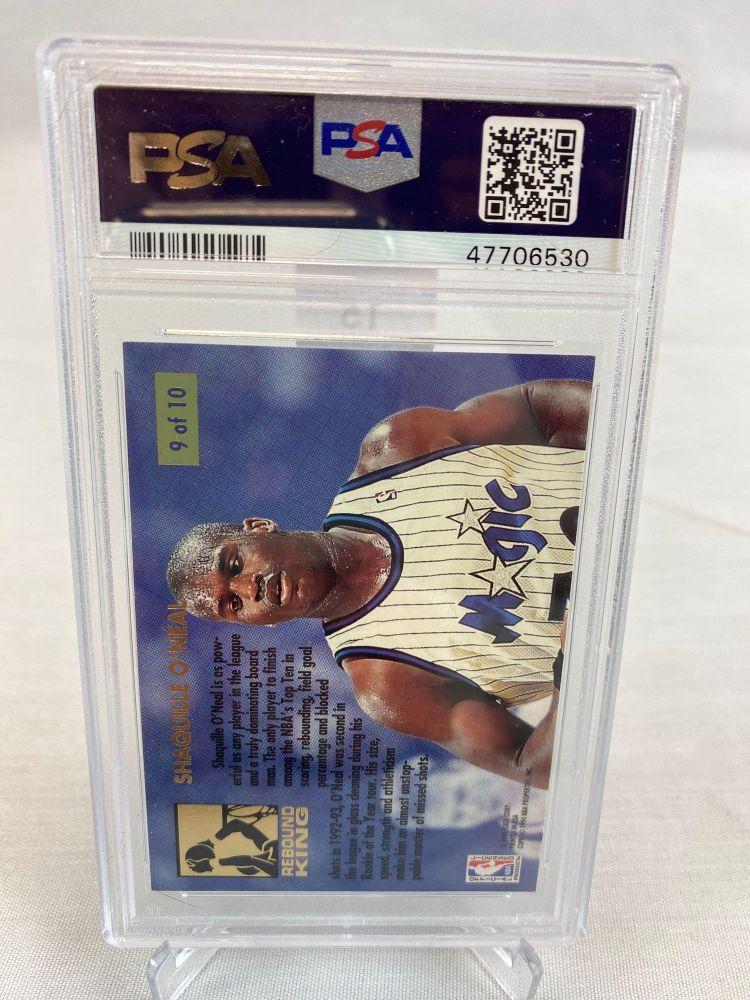 1993 Ultra Shaquille O'Neal Rebound Kings PSA 9