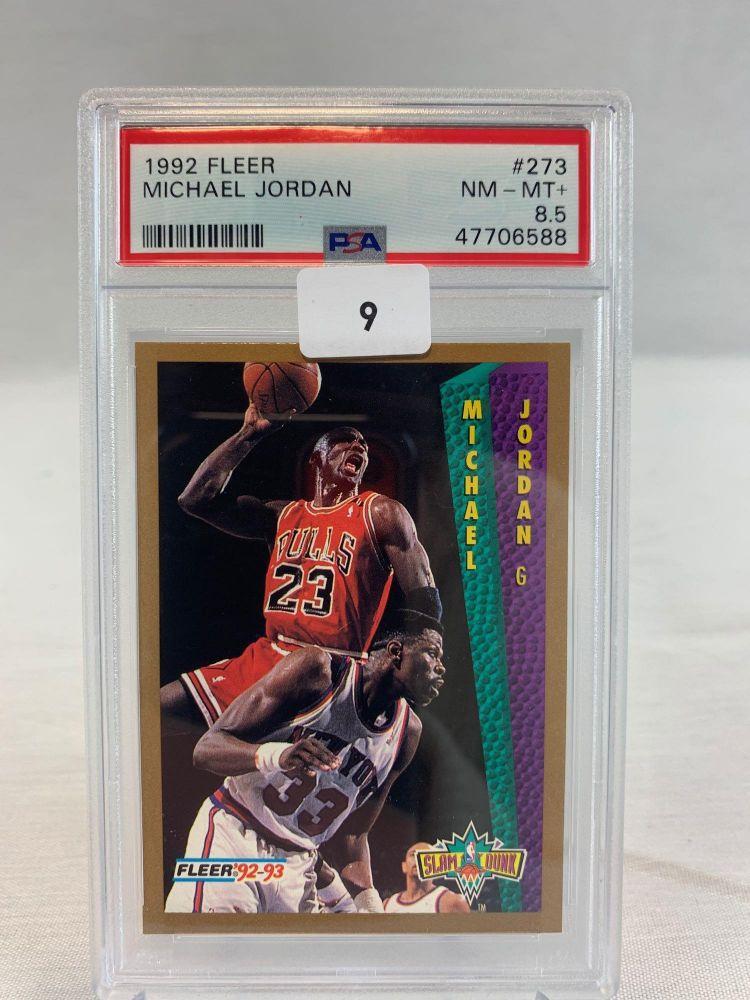 1992 Fleer Michael Jordan PSA 8.5