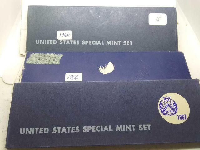 2-1966,67, U.S. SPECIAL MINT SETS
