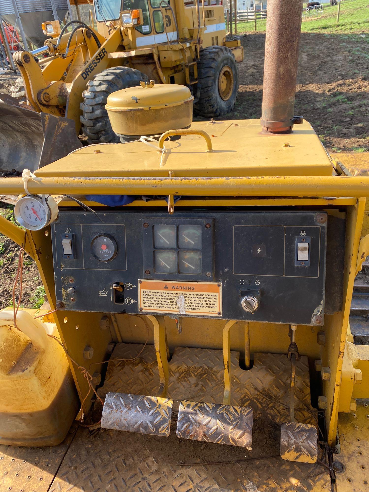 Cat D5C...Series III...Dozer...4994 Hrs....6 way...blade,...UC 75...%...;... SER. # 9DL02391