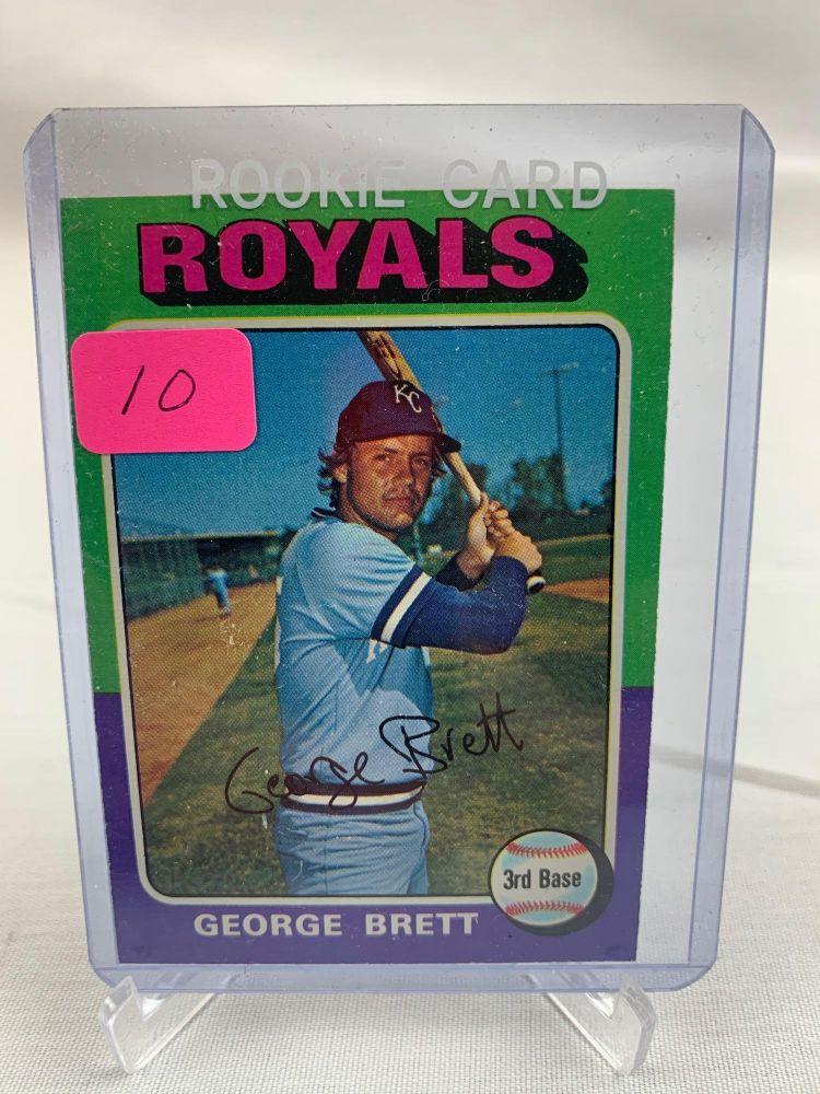 George Brett 1975 Topps Rookie