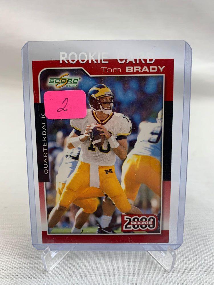 Tom Brady Rookie card, Score 2000