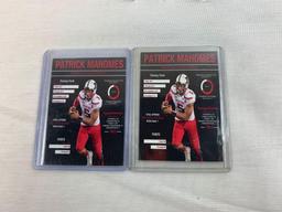 Patrick Mahomes Rookie (two)