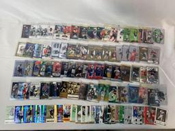 Lot of 100 Serial #'D Football cards, lots of stars