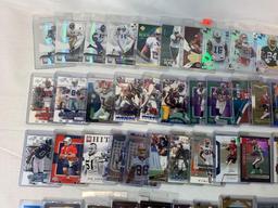 Lot of 100 Serial #'D Football cards, lots of stars