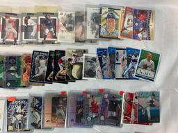 Lot of 95 Serial #'D Baseball cards, loaded with stars