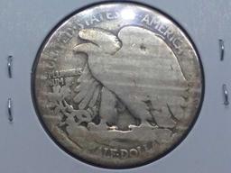 1921D WALKING LIBERTY HALF (KEY DATE) AG