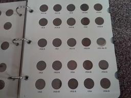 COMPLETE SET LINCOLN CENTS IN ALBUM 1909-1958D