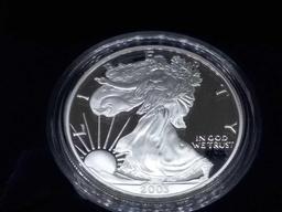 2003 SILVER EAGLE IN BOX PF