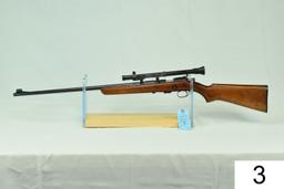 Winchester    Mod 69    Cal .22 LR    W/Mossberg 8-A Scope    "Gun was refinished"    Condition: 60%