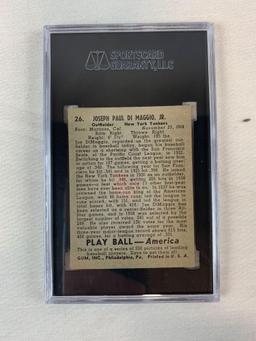 1939 Play Ball Joe Dimaggio #26 SGC Authentic - Big Look!! Iconic Card