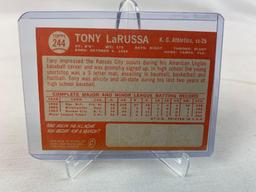 1964 Topps Tony Larussa #244 Rookie HOF EX