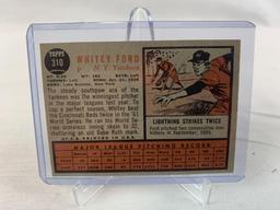 1962 Topps Whitey Ford #310 EX