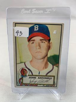 1952 Topps John Antonelli #140 VG-EX