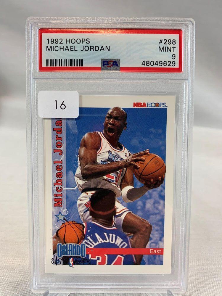 1992 Hoops Michael Jordan PSA 9