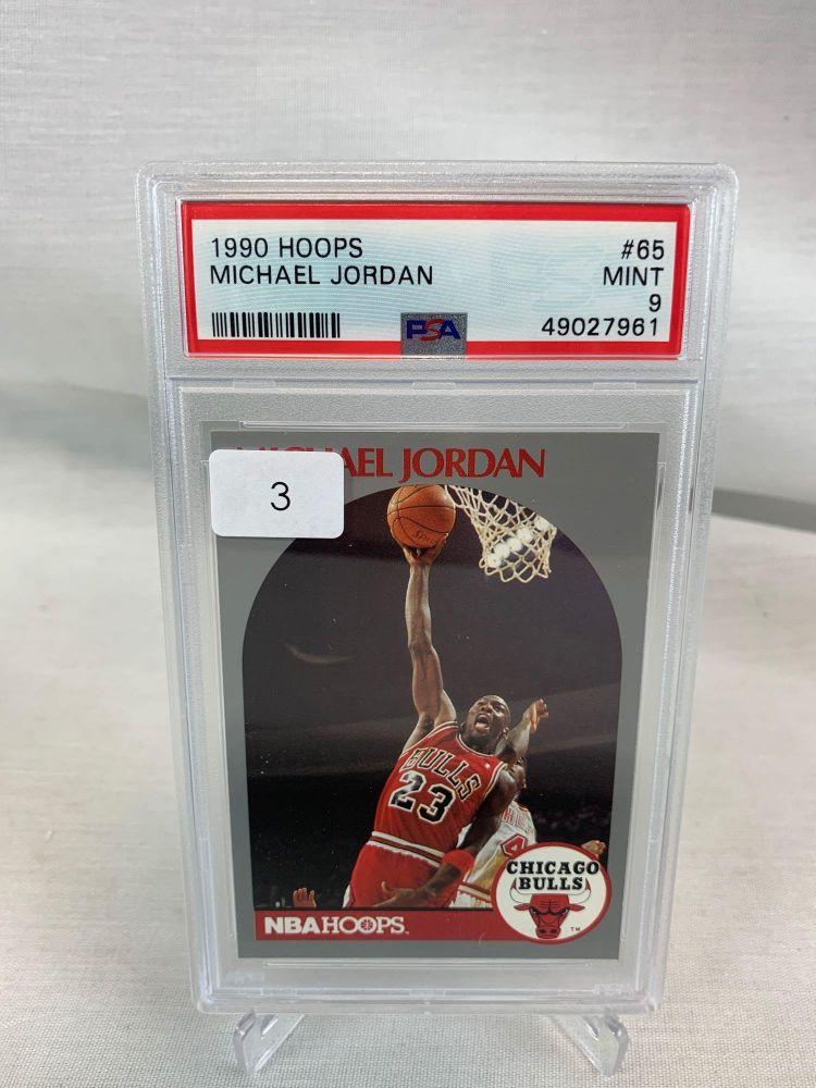 1990 Hoops Michael Jordan PSA 9