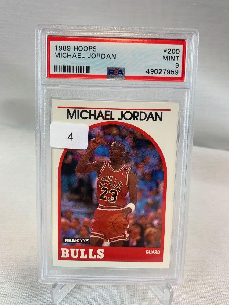 1989 Hoops Michael Jordan PSA 9