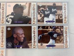 Michael Jordan Upper Deck SP1 plus lot of 10, Jordan baseball cards