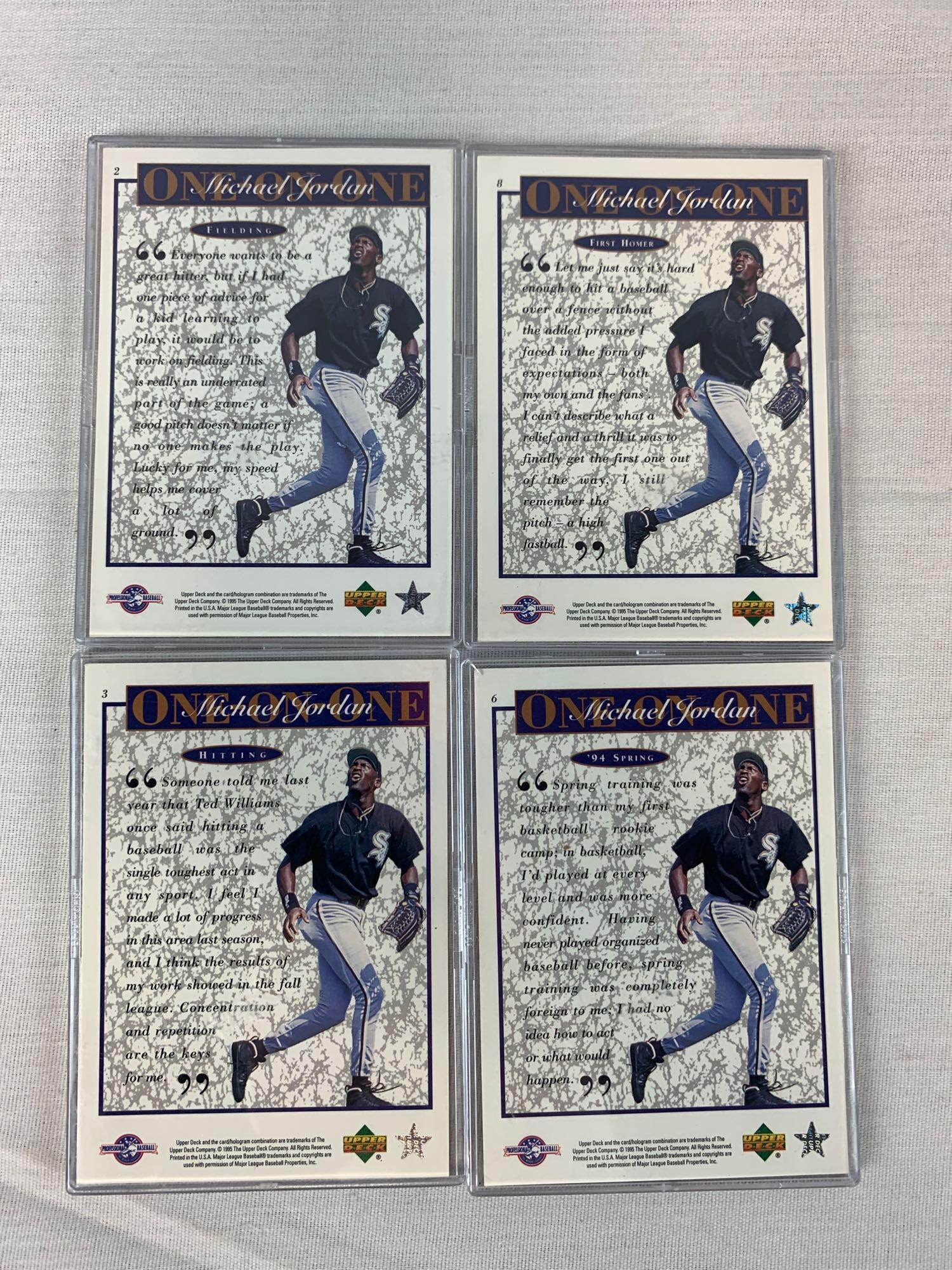 Michael Jordan Upper Deck SP1 plus lot of 10, Jordan baseball cards