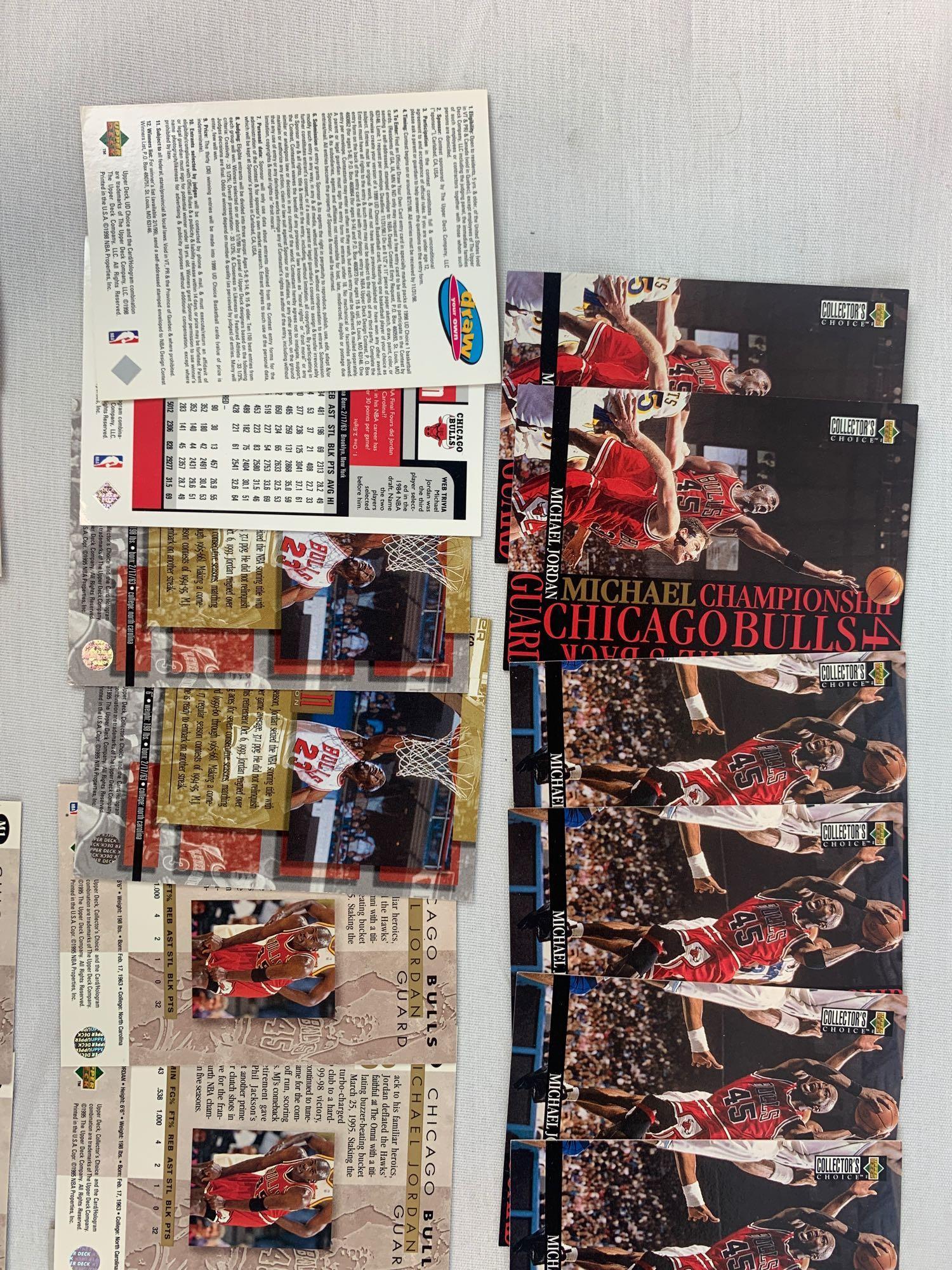 Michael Jordan lot of 4 specials, plus 23 other cards