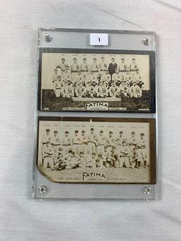 1913 Fatima T200 Philadelphia Phillies & Athletics Pair