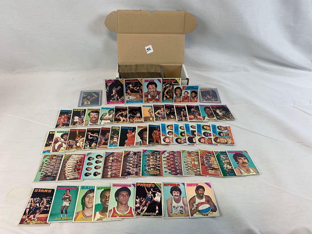 1975-76 Topps Basketball Complete Set