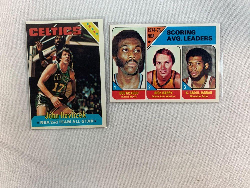 1975-76 Topps Basketball Complete Set