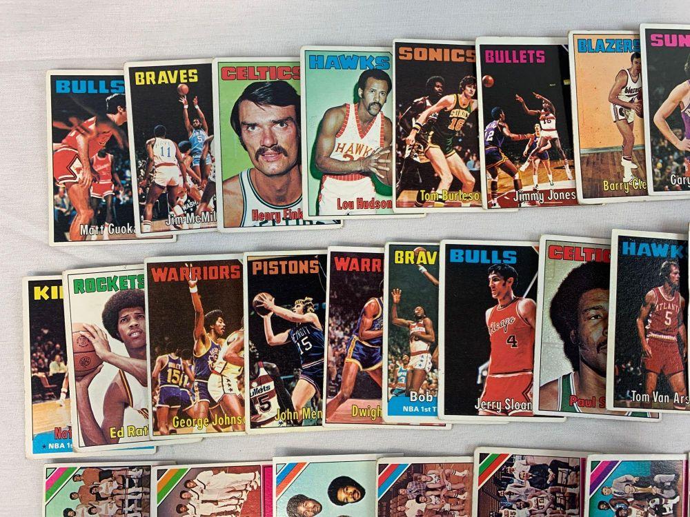 1975-76 Topps Basketball Complete Set