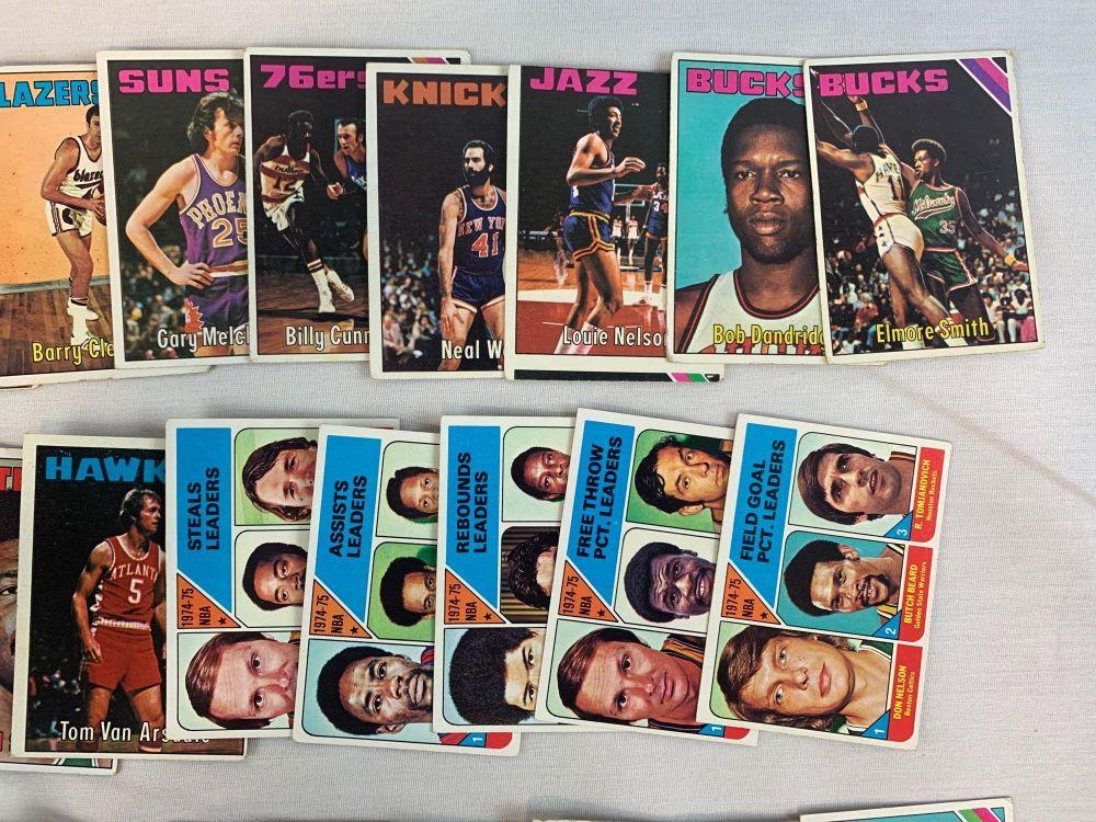 1975-76 Topps Basketball Complete Set