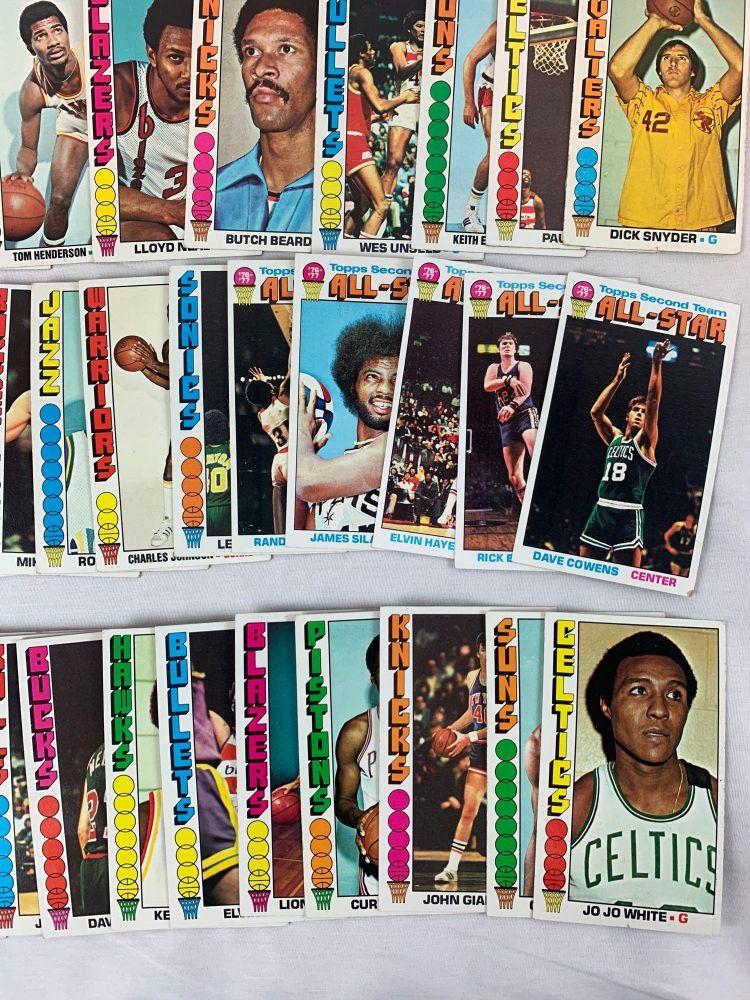 1976-77 Topps Basketball Complete Set + Near Set