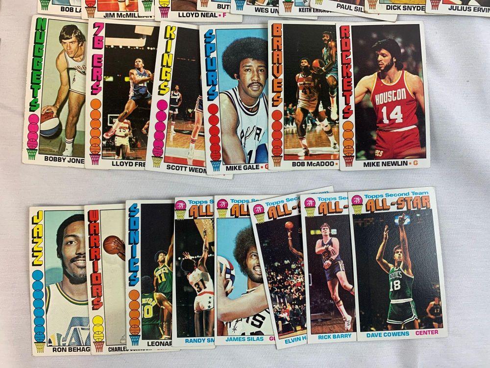 1976-77 Topps Basketball Complete Set + Near Set