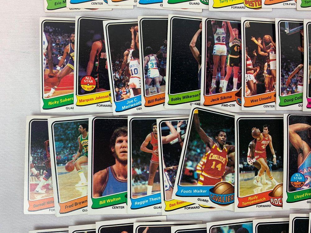 1979-80 Topps Basketball Complete Sets (2)
