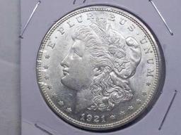 1921D MORGAN DOLLAR UNC