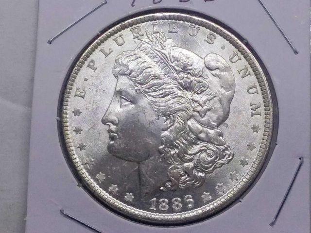 1886 MORGAN DOLLAR BU