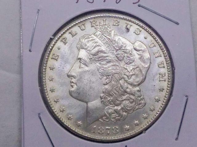 1878S MORGAN DOLLAR BU