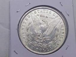 1881 MORGAN DOLLAR AU